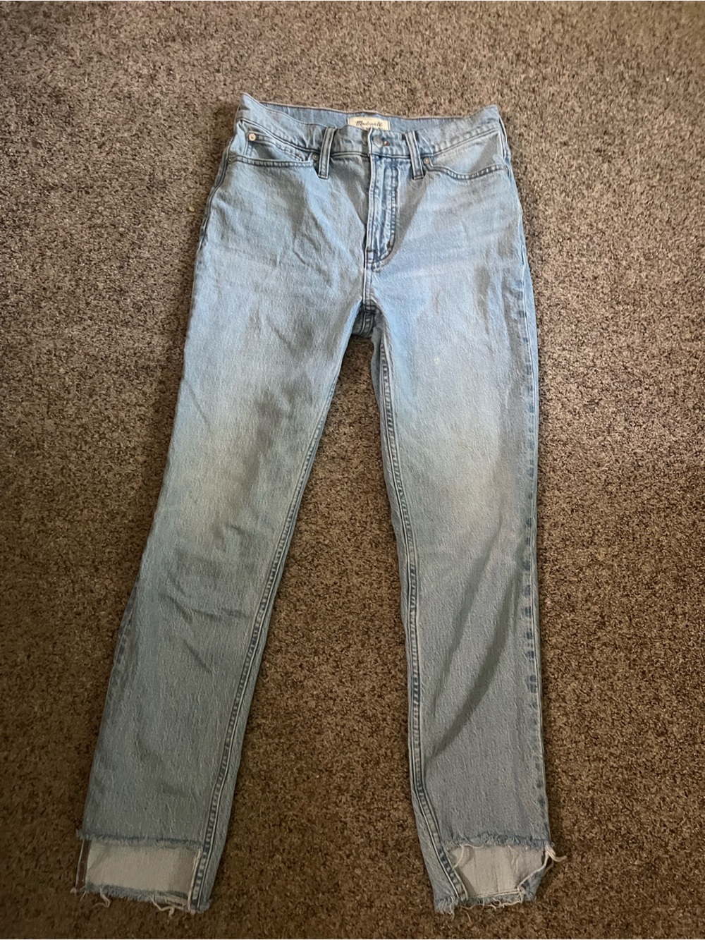 Madewell Light Blue Straight-Leg Women’s Jeans